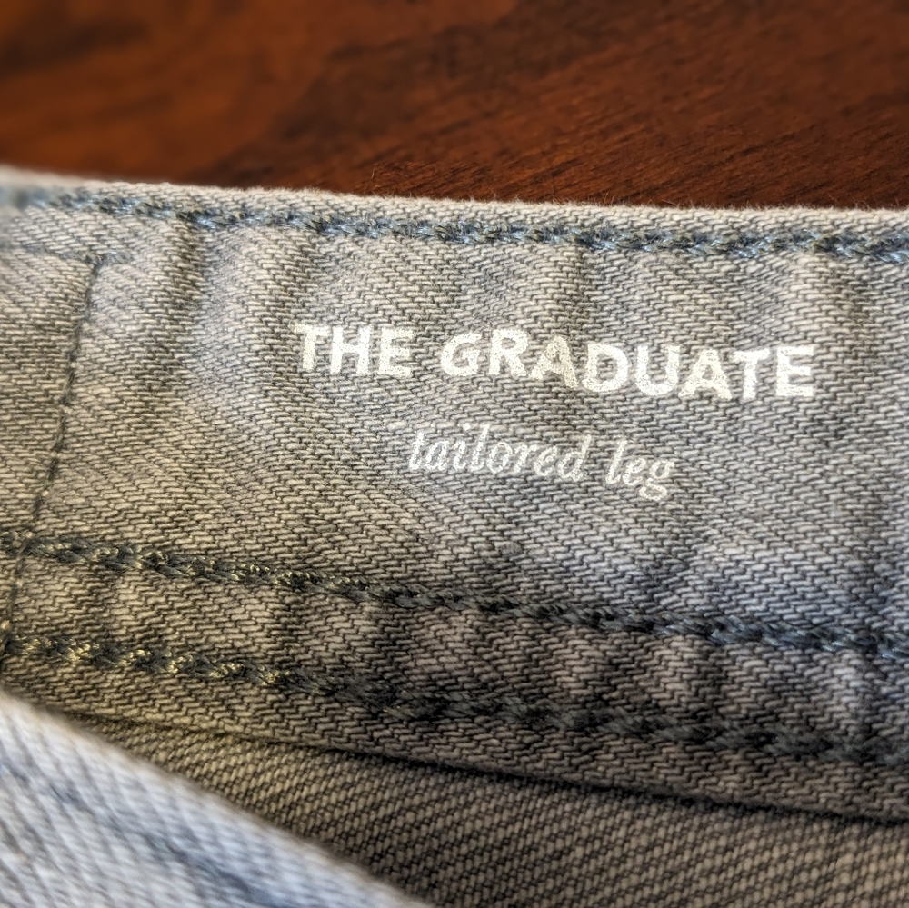 AG Adriano Goldschied - The Graduate - Tailored Leg Gray Pant- 31x34 MADE IN USA - Picture 7 of 16